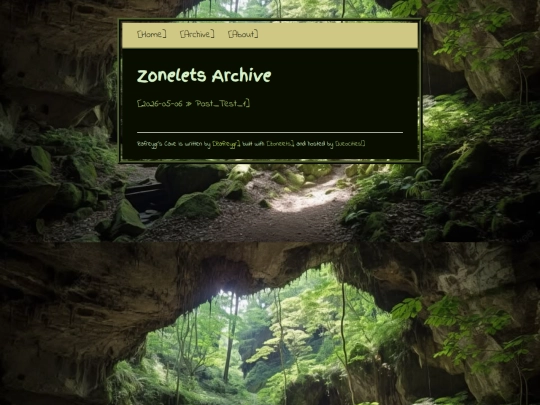 archive screenshot