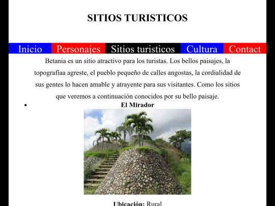 sitiosturisticos screenshot