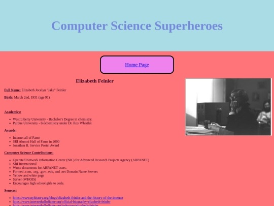 computer_science_superheroes screenshot