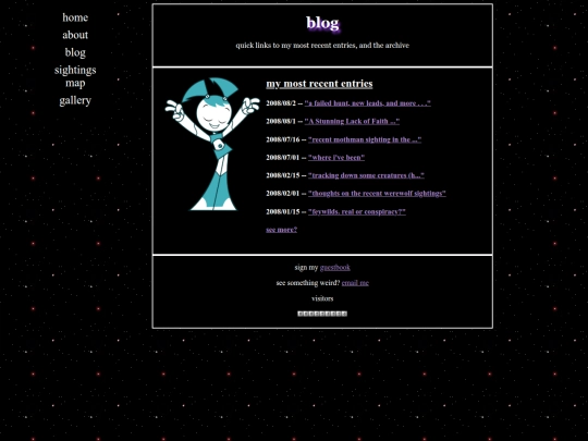 blog screenshot