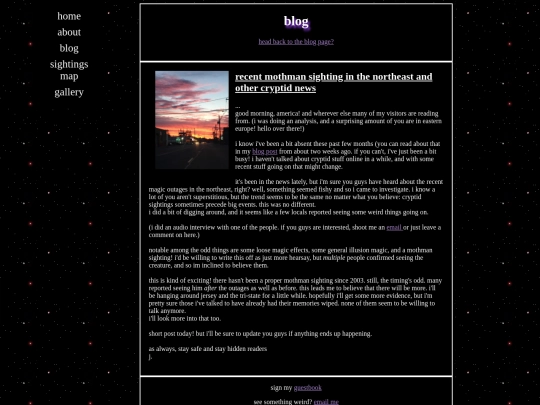 blog/mothman screenshot