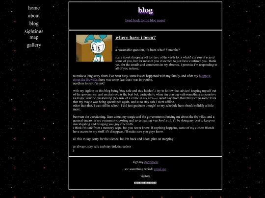 blog/where screenshot