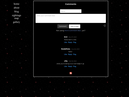 guestbook screenshot