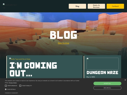 blog screenshot