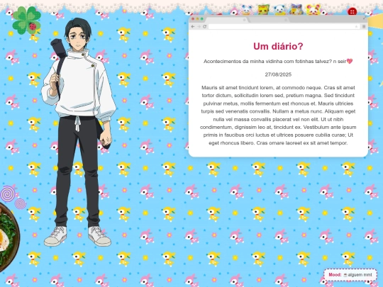 diary screenshot