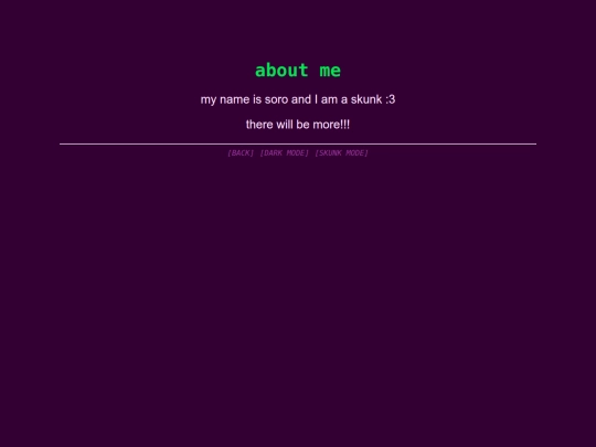 pages/about-me screenshot