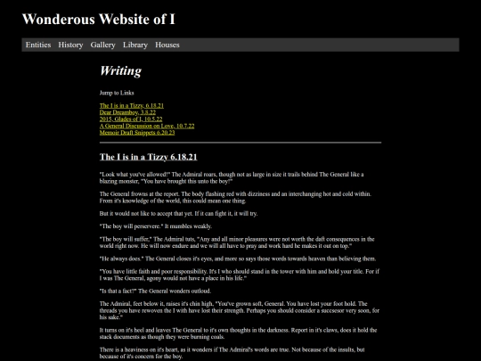 writing screenshot