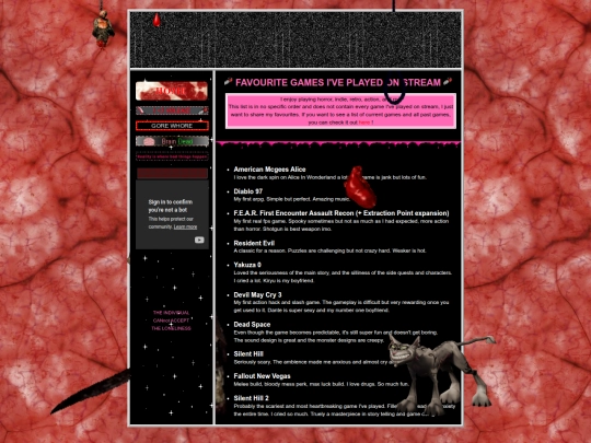 gamelog screenshot