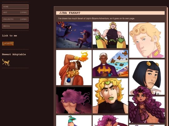 art/jjba screenshot