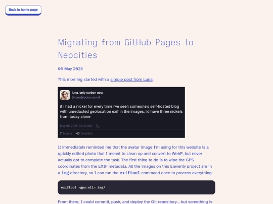 posts/migrating-from-gh-pages-to-neocities screenshot