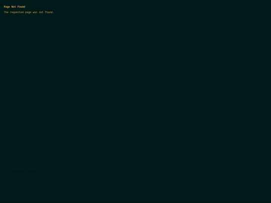 not_found screenshot
