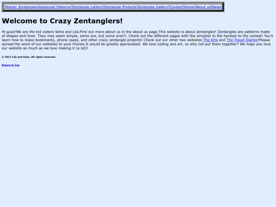 index screenshot