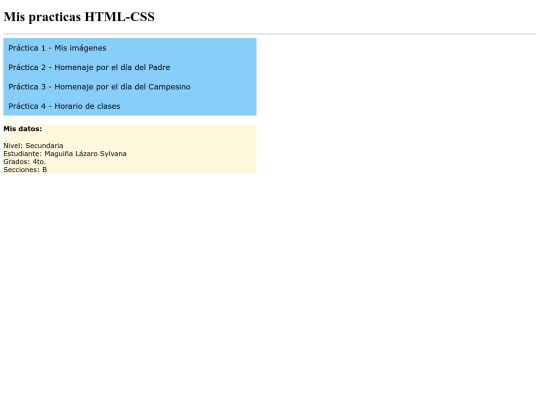 misitio/practica 4 screenshot