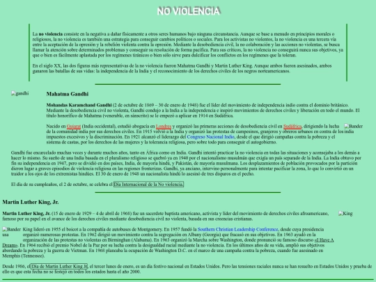 css ejercicio 3/noviolencia screenshot