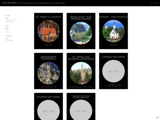 churches screenshot