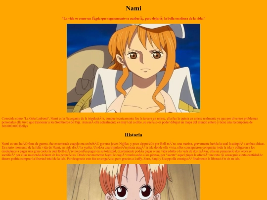 ProyectoMugiwara/nami screenshot