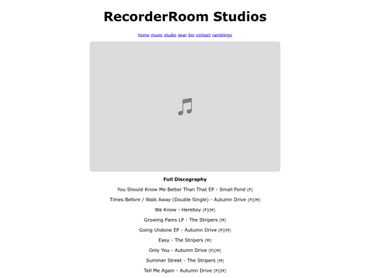 discography screenshot