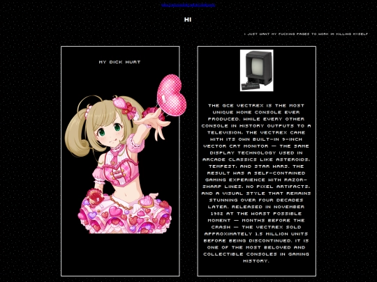 testpage screenshot