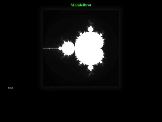 mandelbrot screenshot