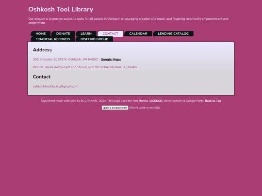 contact screenshot