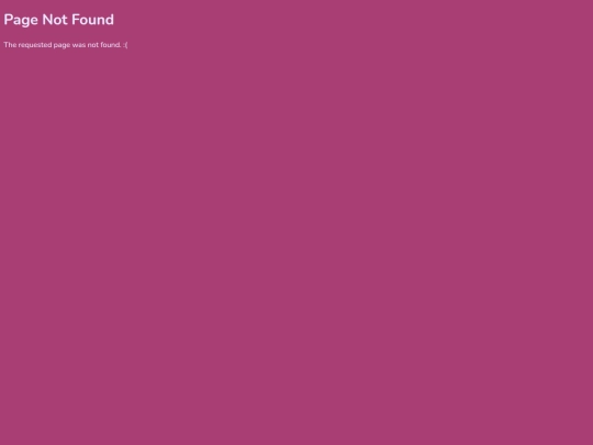 not_found screenshot