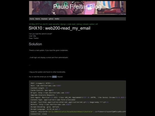 blog/retorno screenshot
