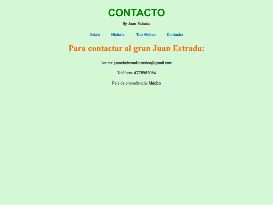 pienso/Calistenia/contacto screenshot
