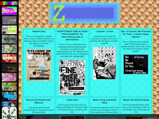 ArtPages/ZINE screenshot