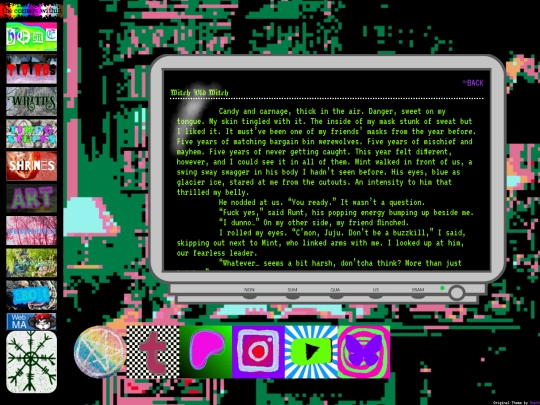 Calm/CalmWritiesPages/CalmROME/WitchOldWitch screenshot