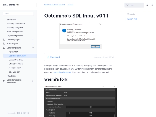 emuguide/octomino screenshot