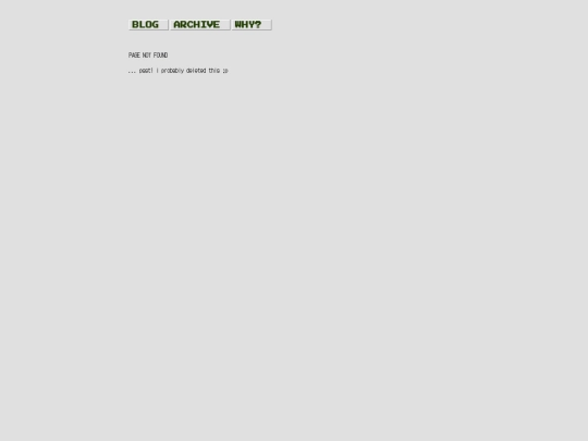 frames/blog/not_found screenshot
