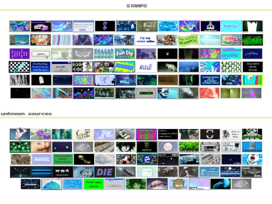 frames/graphics/stamps screenshot