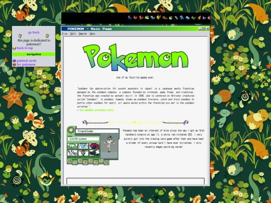 frames/shrines/pokemon screenshot