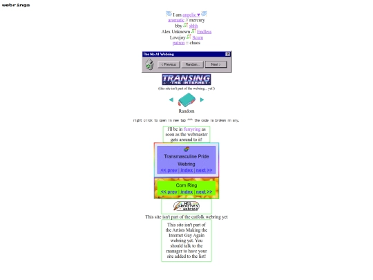 frames/webrings screenshot