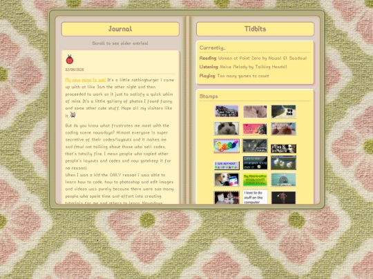 journal screenshot