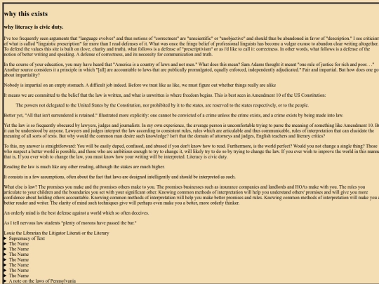Law screenshot