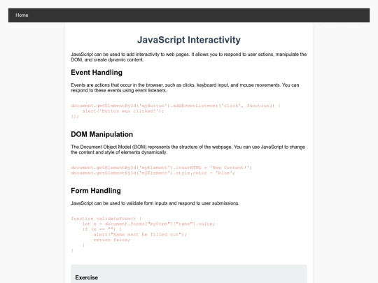 html/lesson8 screenshot