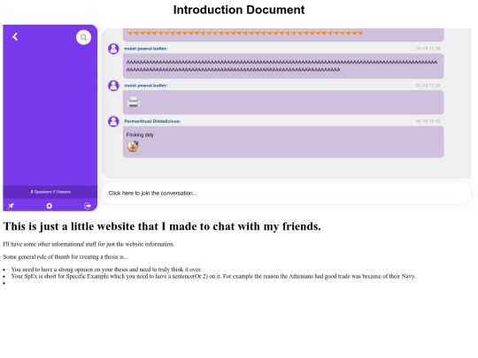 index screenshot