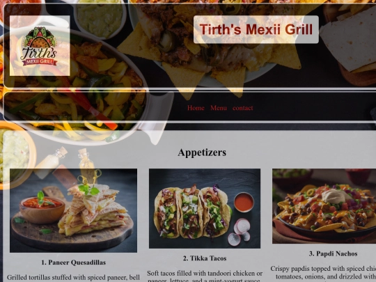 Appetizers screenshot