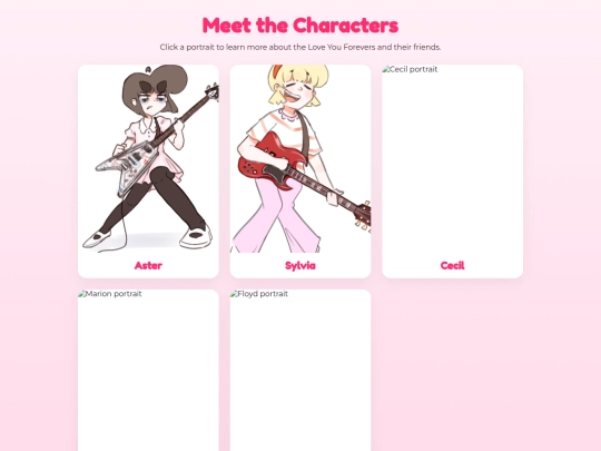 characters screenshot
