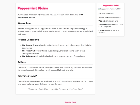 world-peppermint screenshot