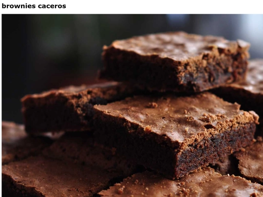 recetario/brownies screenshot