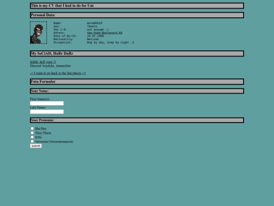 lebenslauf screenshot