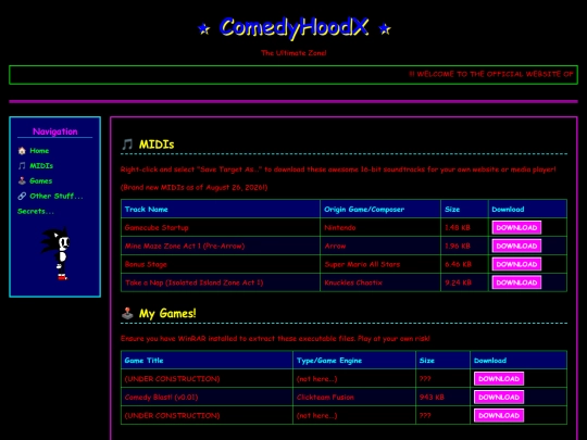 index screenshot
