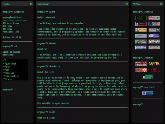 home screenshot