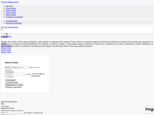 Simulación Ransomware/Uepa Tickets screenshot