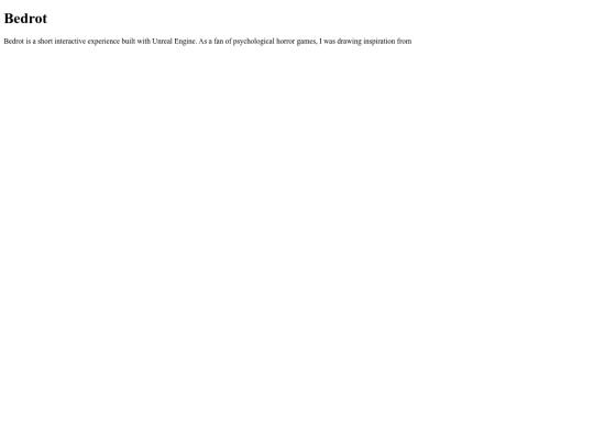 portfolio/proj_htmls/proj_bedrot screenshot