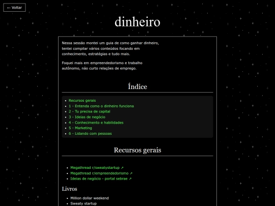 pages/dinheiro screenshot