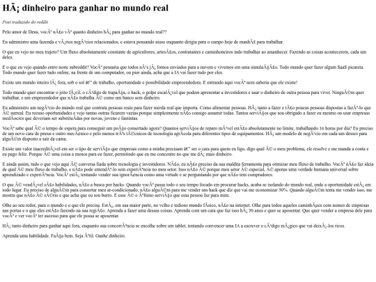textos/ha-dinheiro screenshot