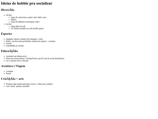 textos/ideas-hobbie screenshot